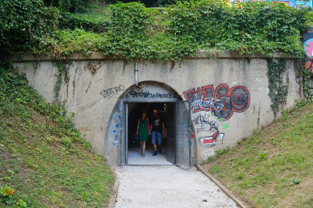 Tunel Grič, Ilica 28-34, art-park